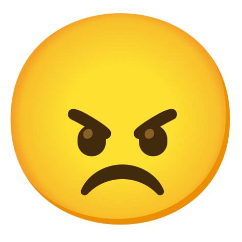 😠 Angry Face Emoji Angry Emoji