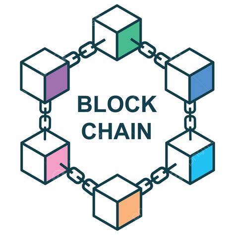 Blockchain Vector Transparent Image Blockchain Technology Blockchain