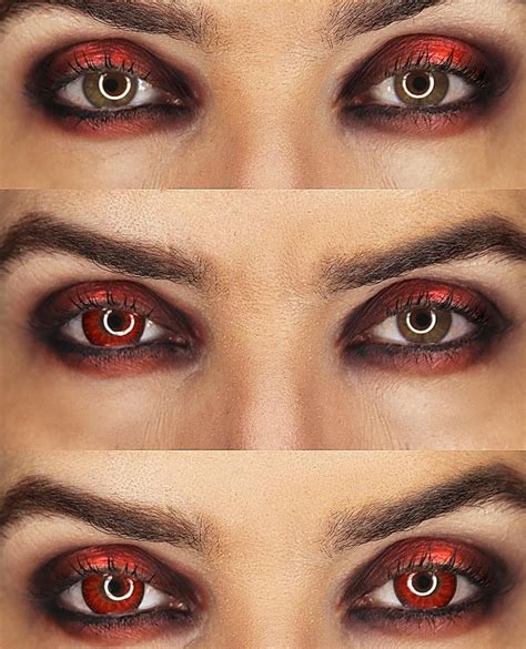 Ttdeye Mystery Red Colored Contact Lenses Red Contacts Red Colored