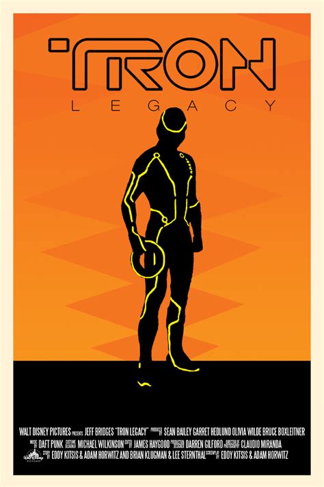 Tron Legacy Poster Clu By Josh Jackson On Deviantart