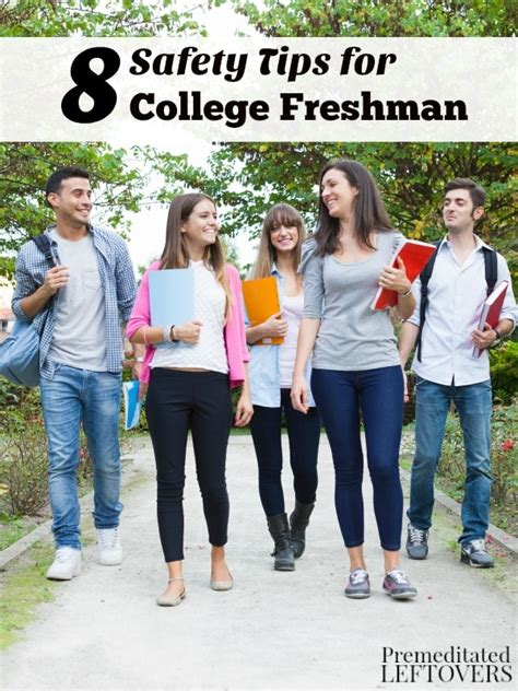 8 Safety Tips For College Freshman