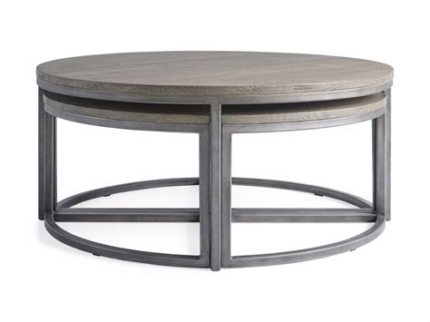 Shop our best selection of outdoor end tables & side tables to reflect your style and inspire your outdoor space. Palmer Round Nesting Coffee Table | Arhaus Furniture in ...
