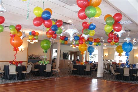 All you need to do is measure the length and the width of the floor and multiply the 2 numbers together. Ceiling Décor · Party & Event Decor | Balloon decorations ...