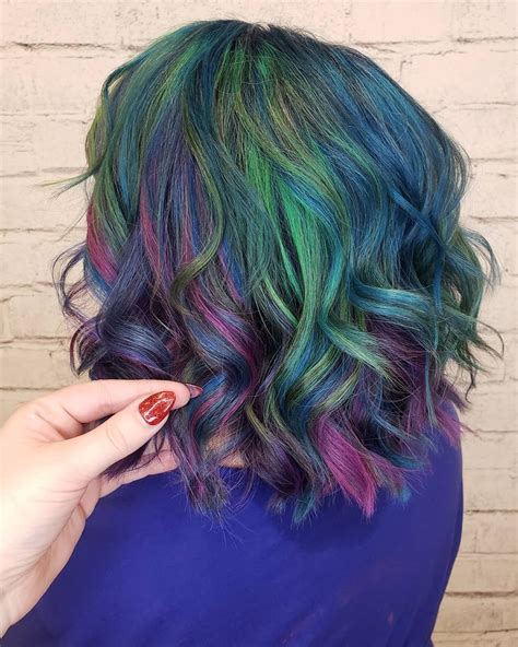 Galaxy 🌠 Hair Or Smokey Rainbow 🌈 Hair Either Way We Are Obsessed 📷