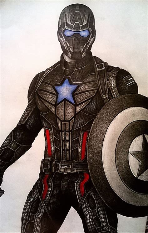Captain America Concept Art By Mrparx On Deviantart