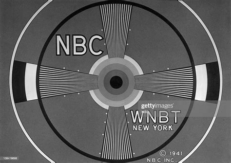 New York Television Test Pattern For 1941 News Photo Getty Images