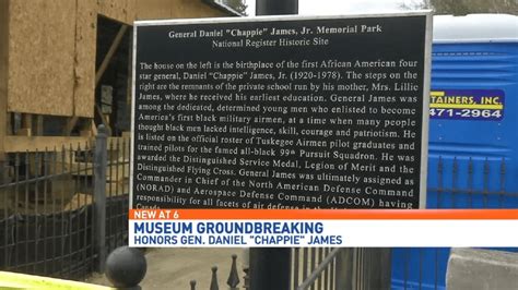 Groundbreaking Ceremony Held At General Daniel Chappie James Museum