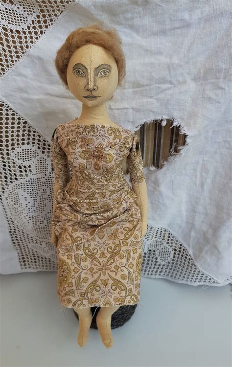 cloth art doll in sculpted dress etsy new zealand art dolls cloth art dolls sculpting