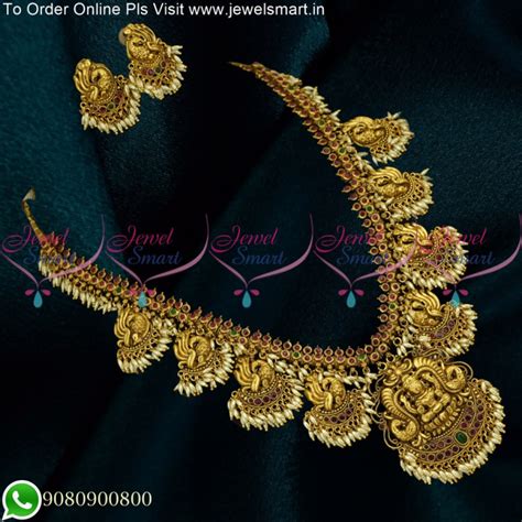 Gorgeous Guttapusalu Haram Ponniyin Selvan Inspired Temple Jewellery
