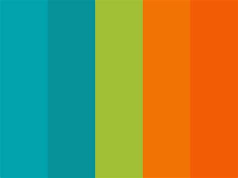 Palette Vagabond Colourlovers Orange Color Schemes Green Color Schemes Green Colour Palette