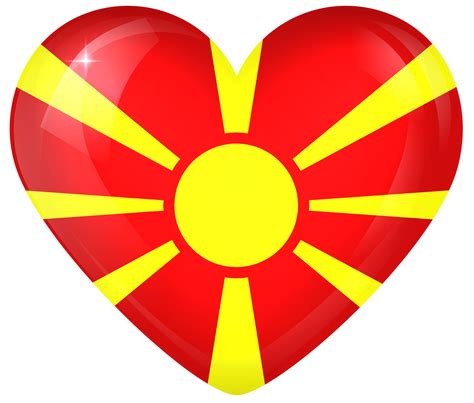 Free macedonia flag downloads including pictures in gif, jpg, and png formats in small, medium, and large sizes. Macedonia Large Heart Flag | Gallery Yopriceville - High ...