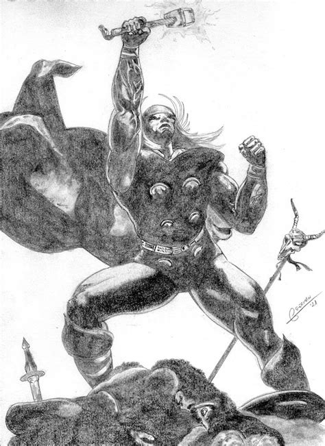 Thor Por Herman261 Dibujando