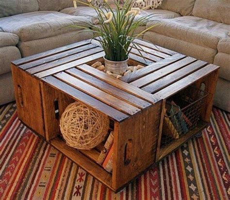 Apple Crate Coffee Table This Would Also Look Great In A Game Room