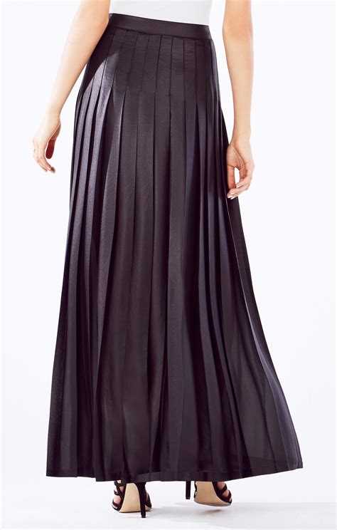 Lanae Pleated Maxi Skirt