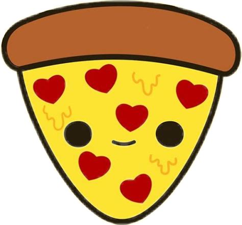 Pizza Heart Pizzasticker Kawaii Clipart Full Size Clipart 2913566