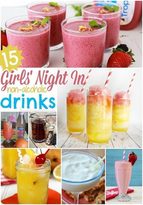 15 Girls Night In Non Alcoholic Drink Recipes Non Alcoholic Punch