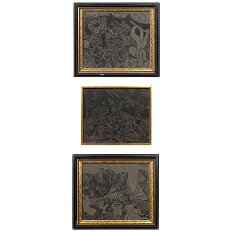 Selection Of Pablo Picasso Linocuts At 1stdibs