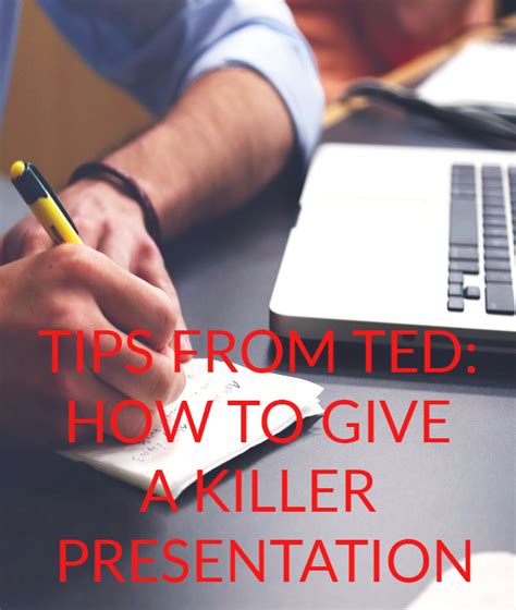 Tips From Ted How To Give A Killer Presentation Gentwenty