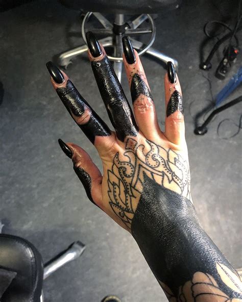 top 61 black fingertips tattoo super hot in eteachers