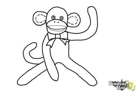 How To Draw A Sock Monkey Drawingnow
