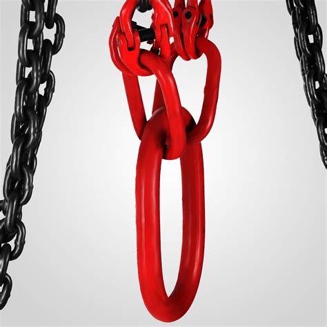 51013 Ft Alloy Steel Lifting Chain Sling 4 Legs Sling Hook Chain