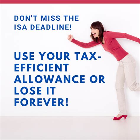 Dont Miss The Isa Deadline