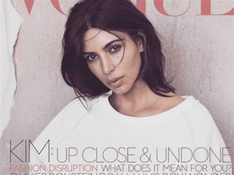 Kim Kardashian West Reps Kanye West Yeezy Gear For Vogue