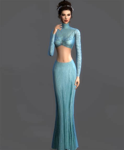 Sims 4 Ccs The Best Dress By Magnolianfarewell
