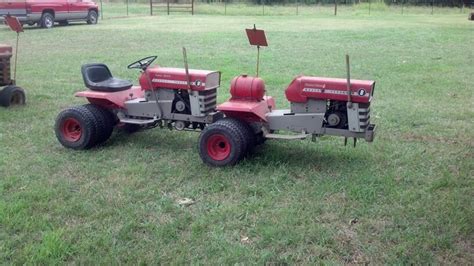 Home Built Articulated Lawn Tractor Garden Tractor