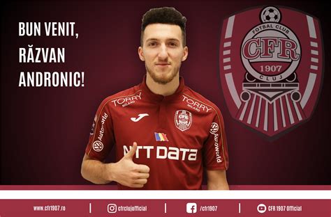 Biletele pentru meciul din data … CFR Cluj a anunțat un nou transfer. Răzvan Andronic revine ...