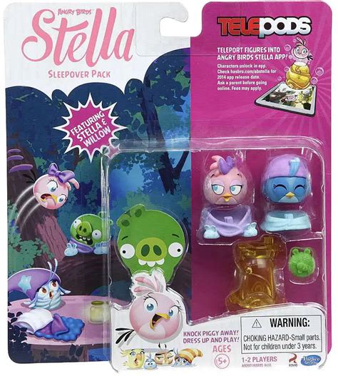 Angry Birds Stella Telepods Sleepover Figure 2 Pack Stella Willow