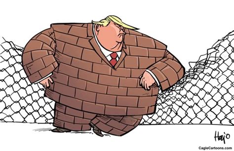 What Would Trumps Wall Look Like Heres How Some Political Artists See It The Washington Post
