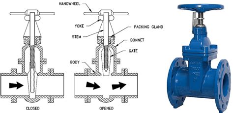 Types Of Gate Valve And Parts A Complete Guide For Engineer