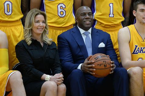 Lakers Basketball Without Magic Johnson An Emotional Jeanie Buss