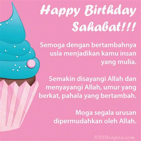 Kad Ucapan Happy Birthday Untuk Sahabat Karib 1001 Ucapan