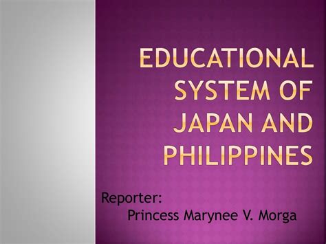 comparative education japan and philippines