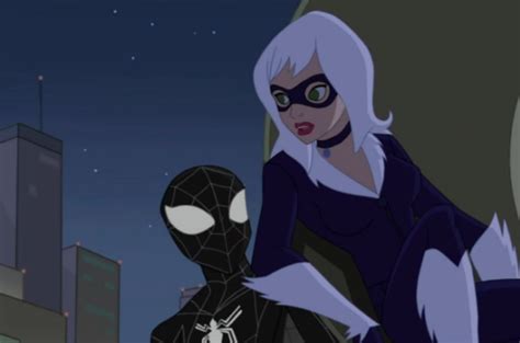 Spider Man And Black Cat The Spectacular Spider Man The Animated