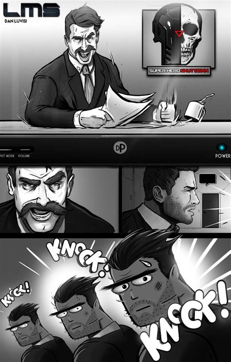 Artstation Lms The Comic That Never Was Dan Luvisi Comics Comic Page Lms