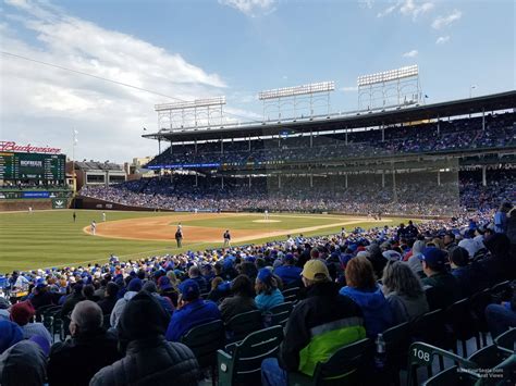 Wrigley Field Seating for Cubs Games - RateYourSeats.com