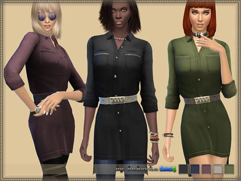 Dress Shirt By Bukovka At Tsr Sims 4 Updates