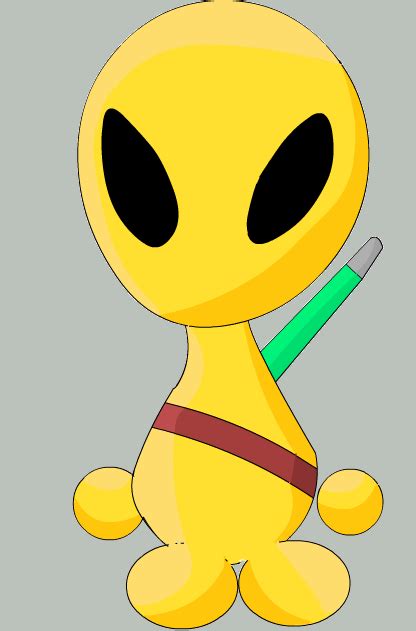 Support The Yellow Alien By Allicali On Deviantart