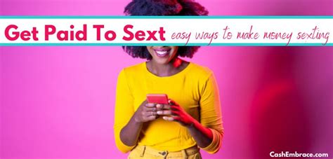 Get Paid To Sext Best Legit Sites To Make Money Sexting