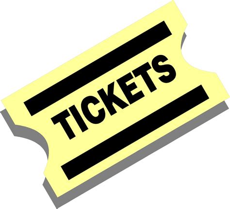 Ticket Clipart Template Free Download On Clipartmag Free Ticket Clip