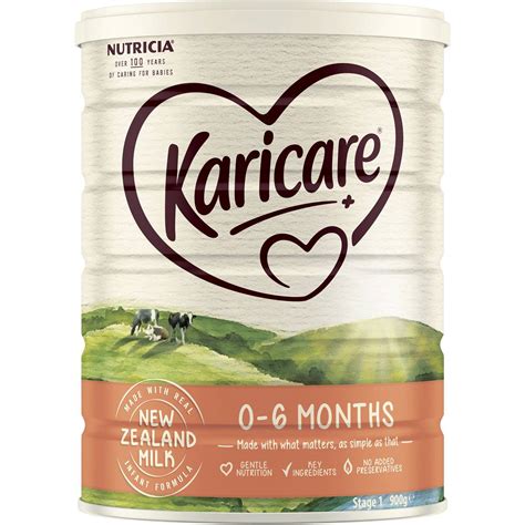 Karicare 1 Baby Infant Formula From Birth To 6 Months 900g Woolworths