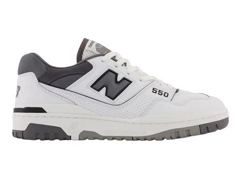 New Balance 550 White Grey Dark Grey Bb550wtg Sneaker Baker