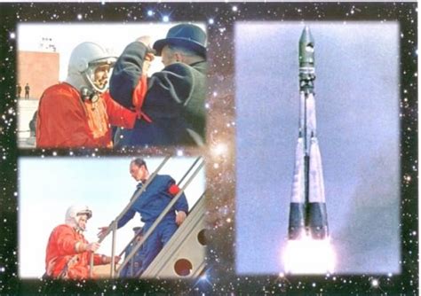 space and earth science yuri gagarin and vostok 1 photo album 50th anniversary of human