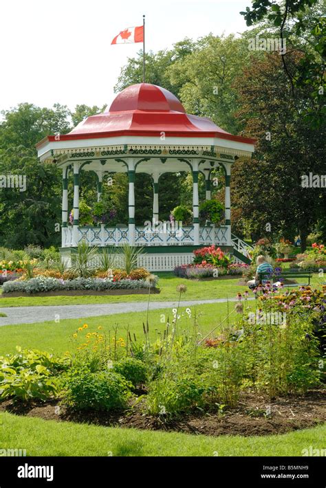 The Public Gardens In Halifax Nova Scotia Stock Photo Alamy