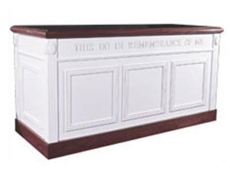 Communion Table Colonial Tcf 106c Pulpit Furniture