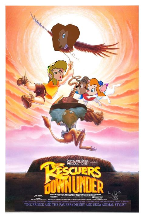 The Rescuers Down Under Disney And Sega Animal Style Disney And