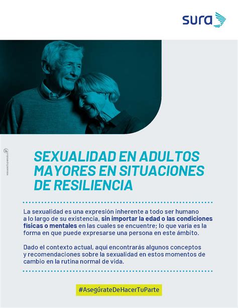 Sexualidad En Adultos Mayores En Situaciones De Resiliencia Educación